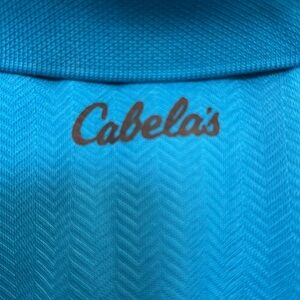 Men’s 2XL Cabela’s Polo Turquoise